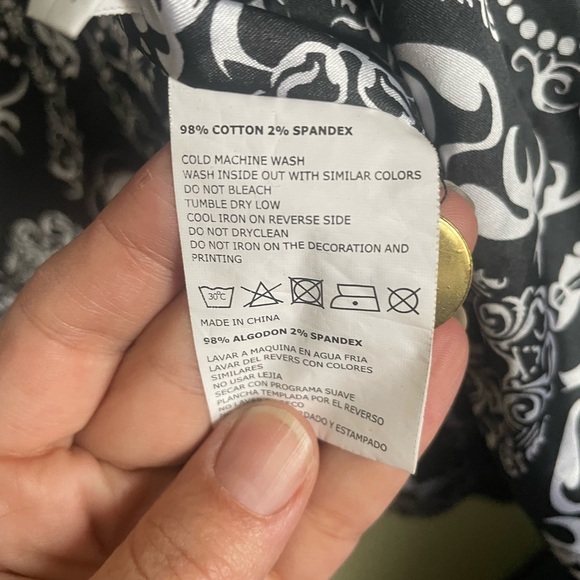 Karl Kani Black Trench Coat Sz L - Picture 10 of 12